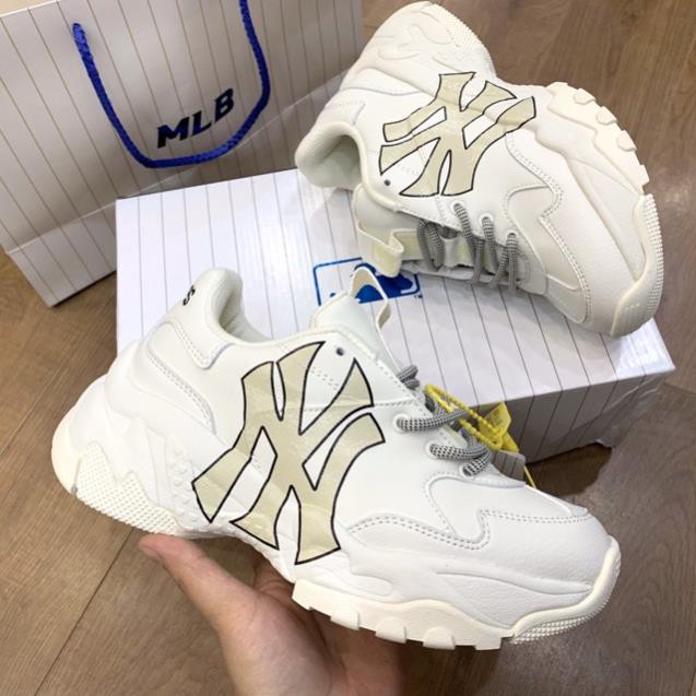 Giày thế thao 𝐌𝐋𝐁 NY chữ vàng sneaker nam nữ giày thời trang