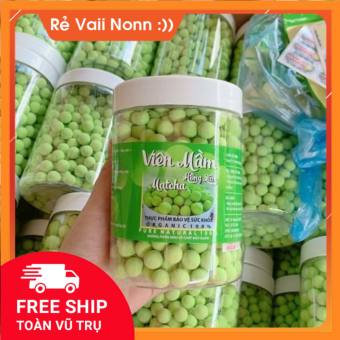 Hộp 500g Viên Kẹo Mầm Hồng Sâm Matcha Hỗ Trợ Tăng Vòng 1 , Đẹp Da , Chống Lão Hóa , Nở Ngực Hiệu Quả