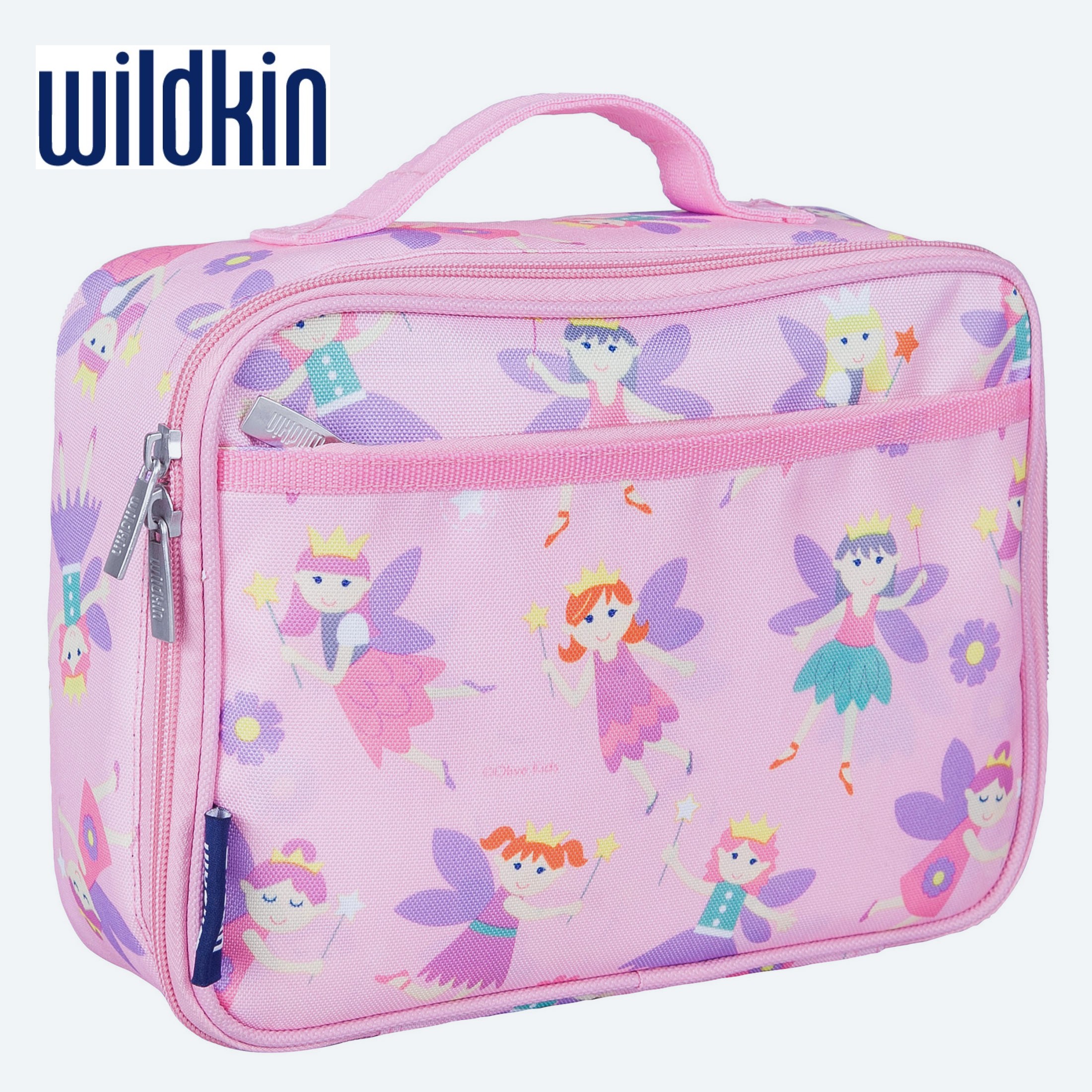 Wildkin Magical Unicorns Clip-In Lunch Box Pink