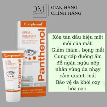 Kem chống nhăn vùng mắt Compliment Panthenol kem dưỡng mắt giảm quầng thâm hết nhăn mắt sụp mí