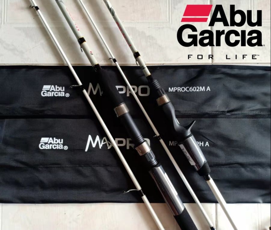 ABU GARCIA blackmax 6‘6kaki 8-15lb bc one piece rod black max
