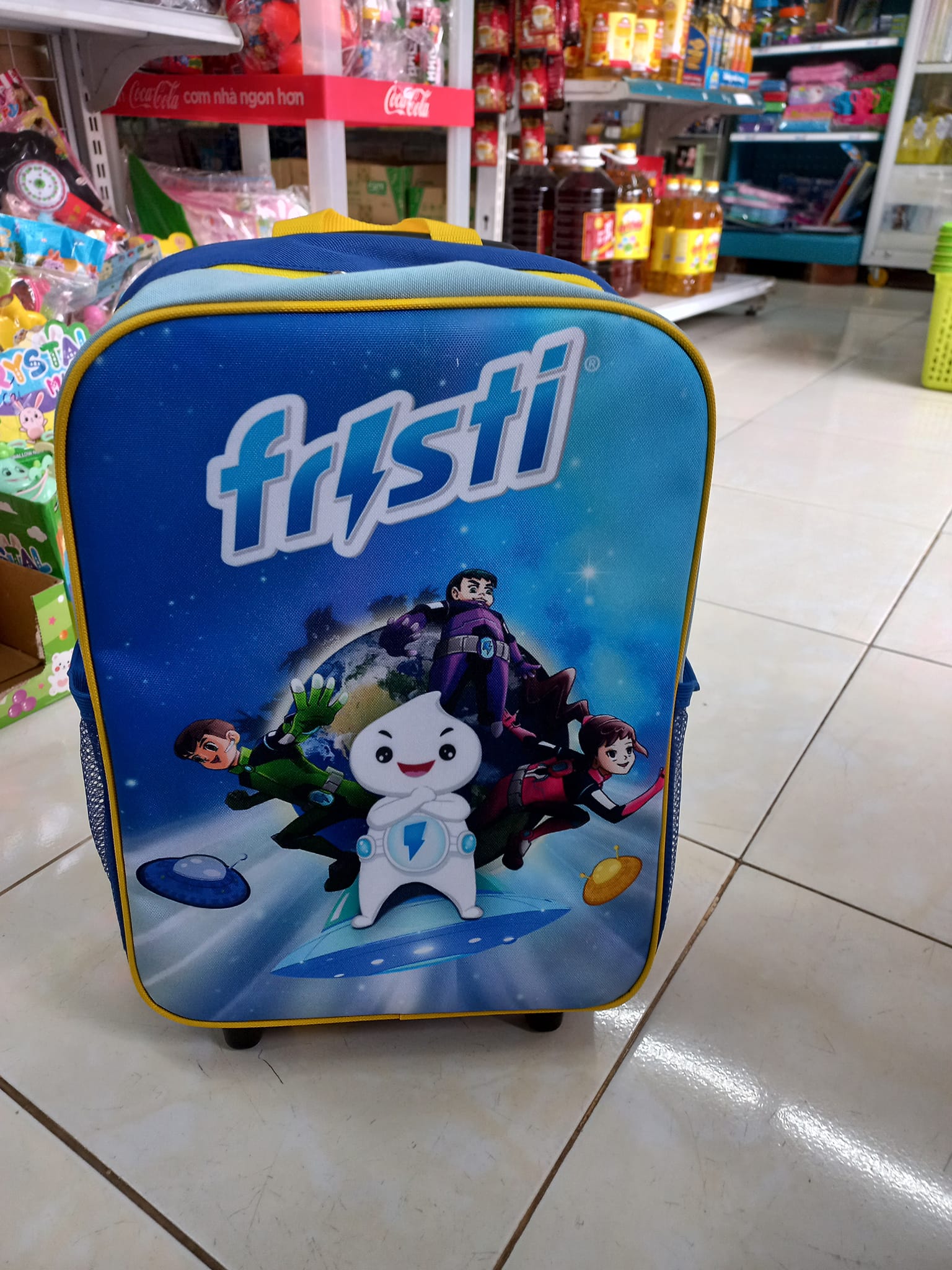 Balo kéo học sinh fristi, siêu dễ thương, giá yêu thương