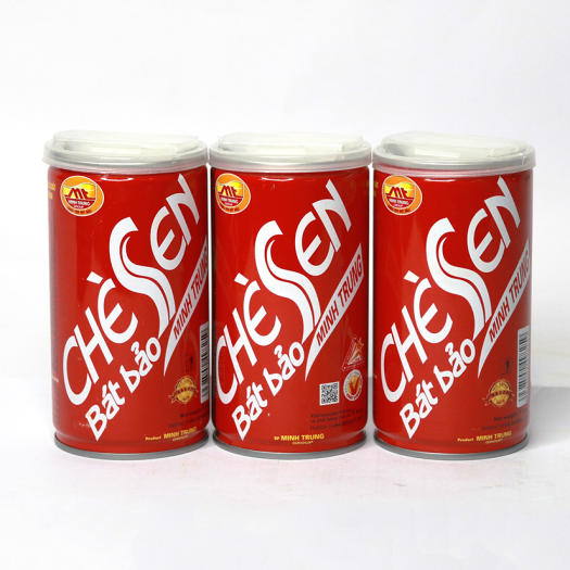 Chè sen bát bảo Minh Trung set 3 lon