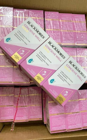 Tăng Khả Năng Thụ Thai Blackmores Conceive Well Gold 56 viên