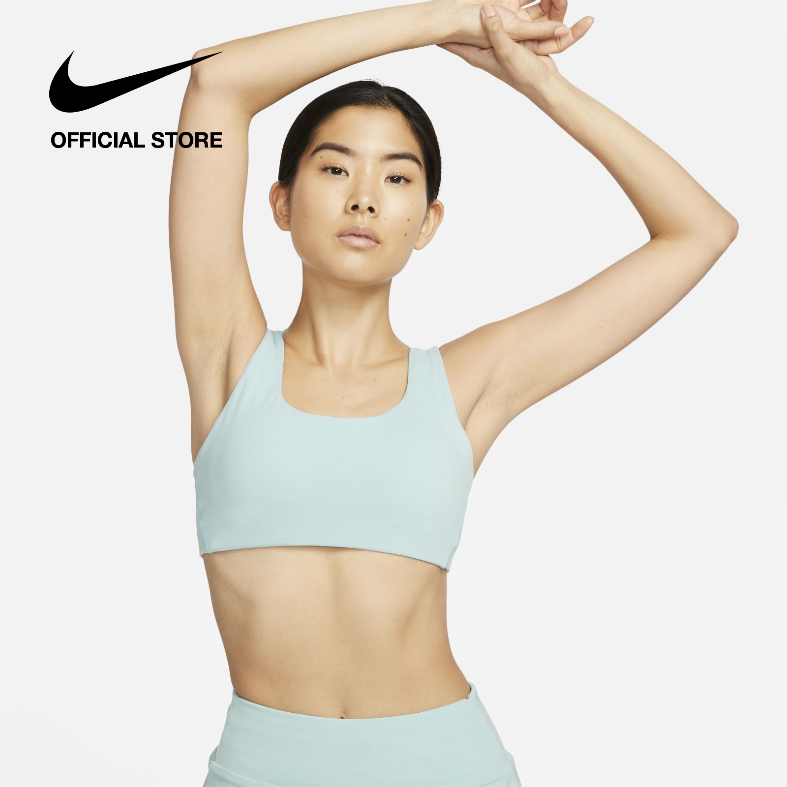 White nike sports bra on sale sale