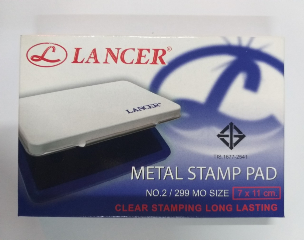 Khay mực lăn tay và đóng dấu Lancer No.2/299