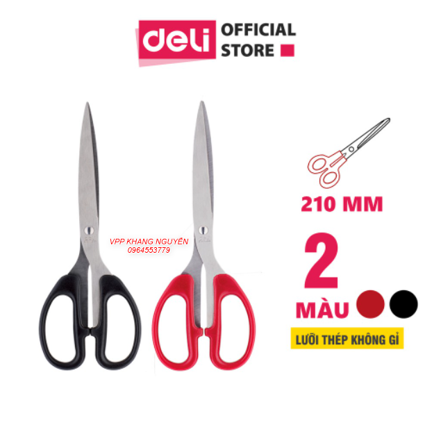 Kéo lớn văn phòng deli 6010