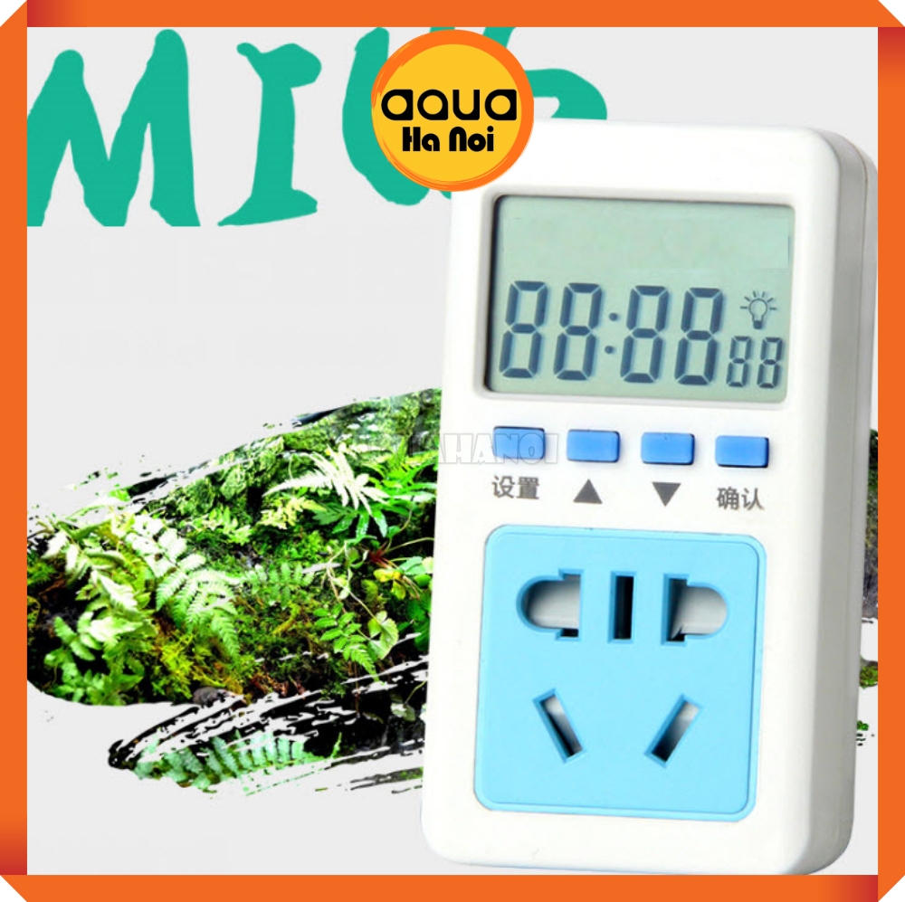 Ổ cắm hẹn giờ điện tử Mius, timer hẹn giờ bật tắt tự động thiết bị điện