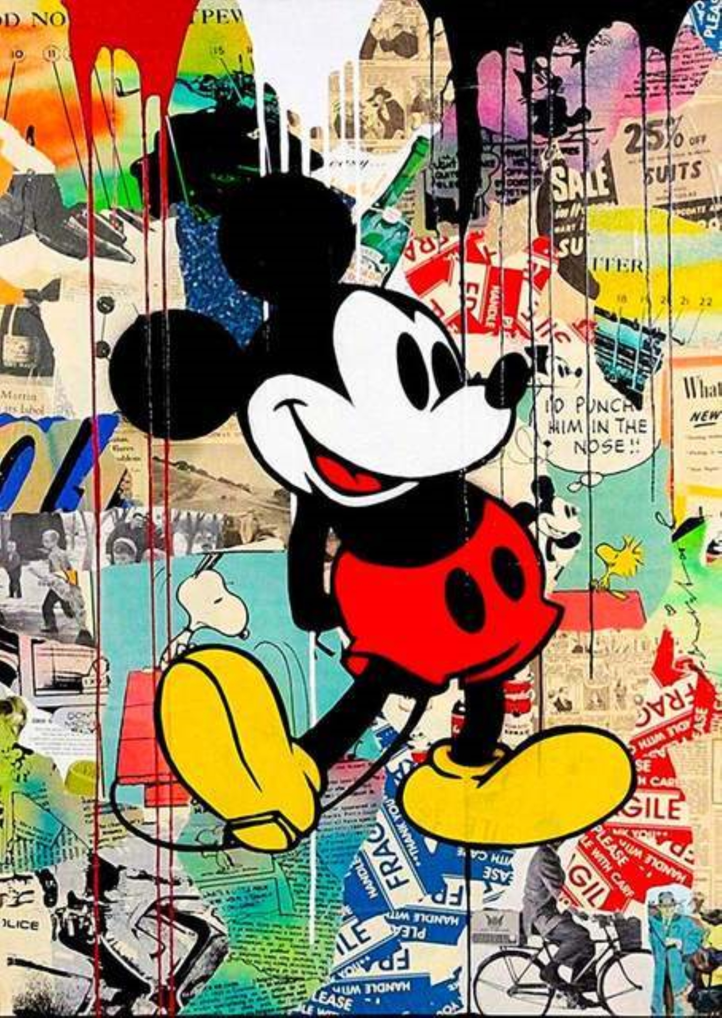 graffiti mickey mouse drawings