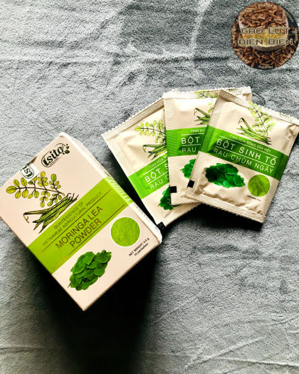 Bột rau sấy lạnh Isito, bột sấy lạnh.