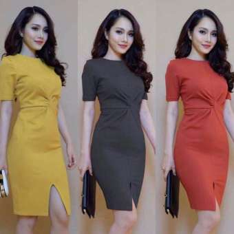 ĐẦM ÔM BODY XOẮN EO SIÊU XINH