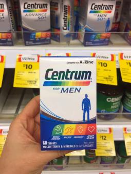 Centrum Men 60 viên vitamin tổng hợp cho nam