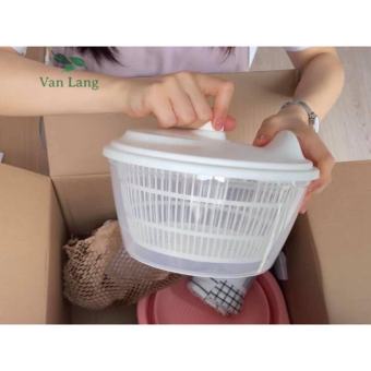 Bộ rổ quay rau Song Long 26 x 16 cm khô ngay tức thì không bị nát thực phẩm