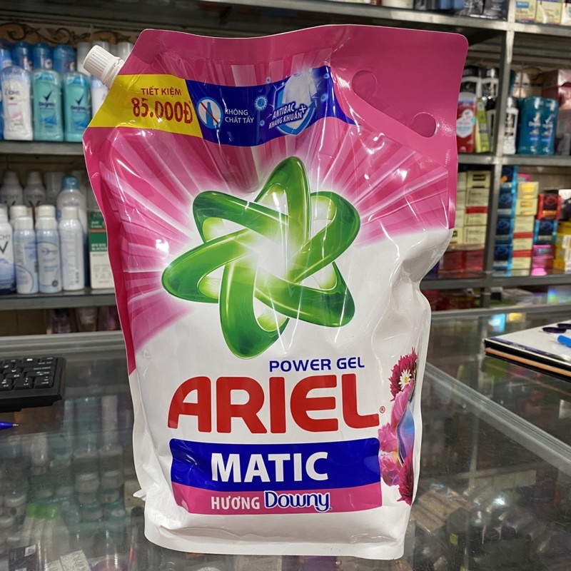 Nước giặt Ariel Matic hương downy túi 3.25kg