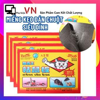 Keo Dính Chuột Siêu Dính , Siêu Chắc - Miếng Keo Dán Chuột - Miếng Bẫy Chuột Siêu Chắc Hiệu Quả Cao