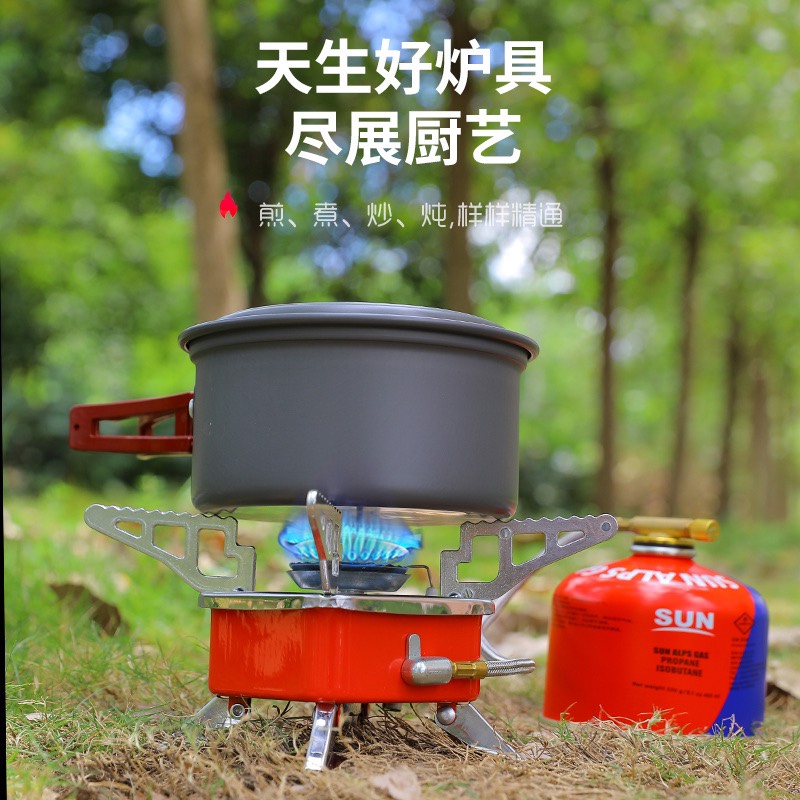Bếp ga xếp gọn du lịch/ bếp gas du lịch mini siêu nhỏ gọn/ bếp gas mini xếp gọn