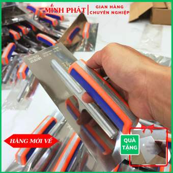 Dao Trét Bột Sơn Nước Minh Phát Thép Mạ Hợp Kim Cán Cam, Dao Trét Bột Matit Móc Thùng 25cm 27cm Minh Phát
