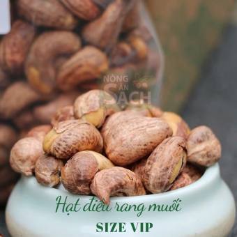 Hạt Điều Bình Phước Rang Muối Size Vip (Ảnh Thật) 500g