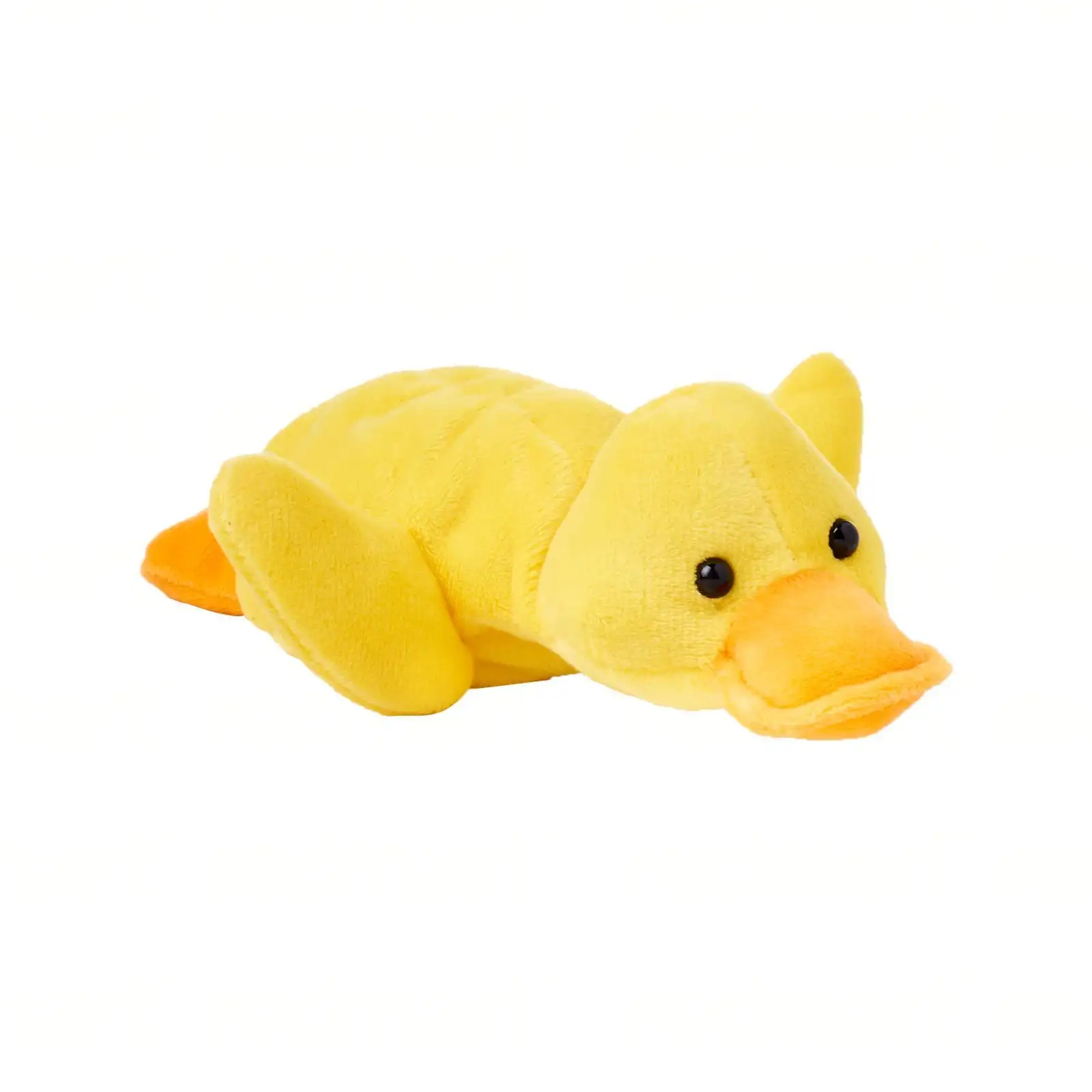 small yellow duck stuffed animal
