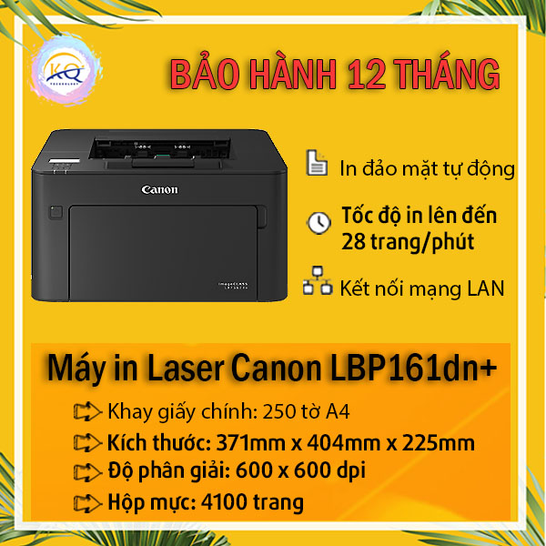 Máy in Laser đen trắng Canon LBP161dn+