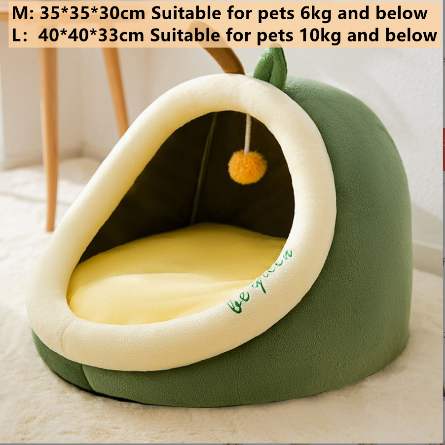 dog bed round fluffy
