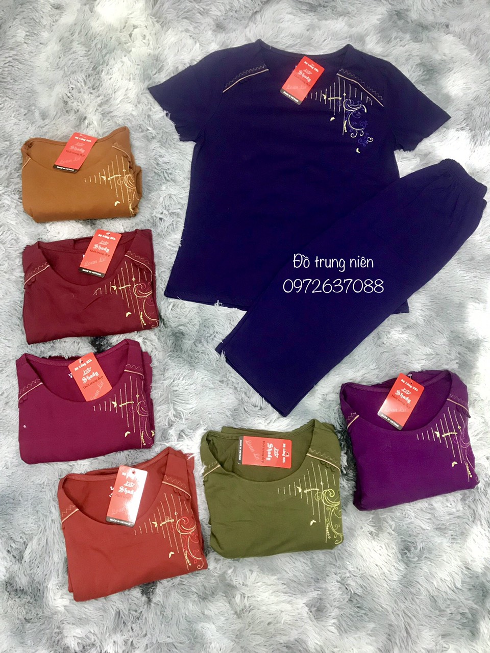 Bộ Đồ TNiên, Bộ đồ tay cộc quần lửng MANO chất cotton