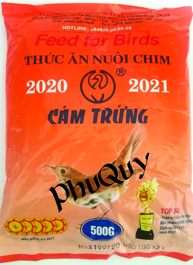 500gr Cám Chim ( Cám trứng )