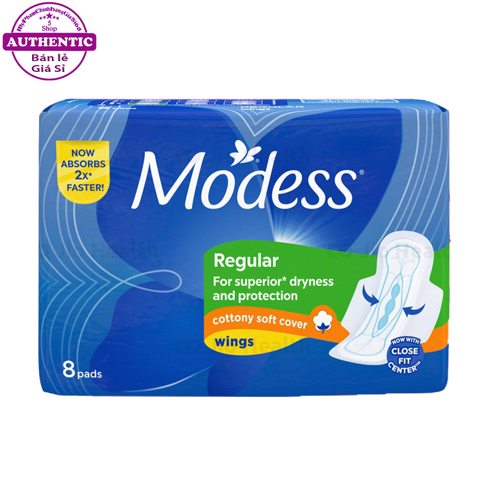 Băng vệ sinh Modess có cánh gói 8 miếng Thái Lan