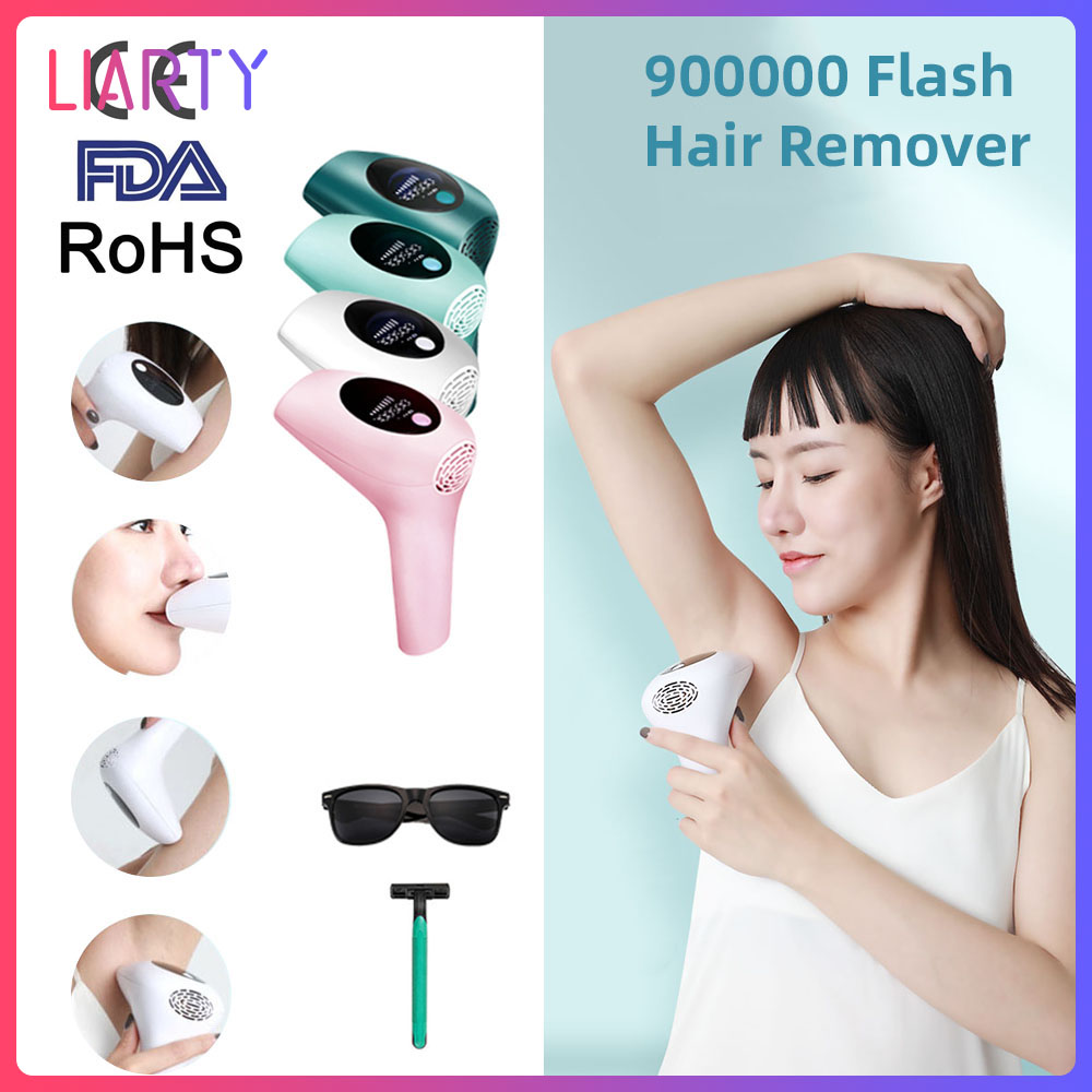 Gambar LIARTY Flashes Epilator Laser Permanent Hair Removal With Shaver Women Armpit Leg Painless Hair Remove Device