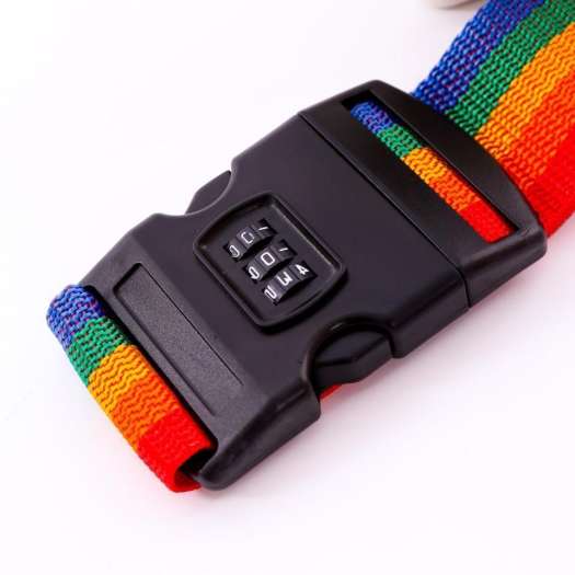 Bộ 2 dây đai vali khóa số kèm thẻ tên