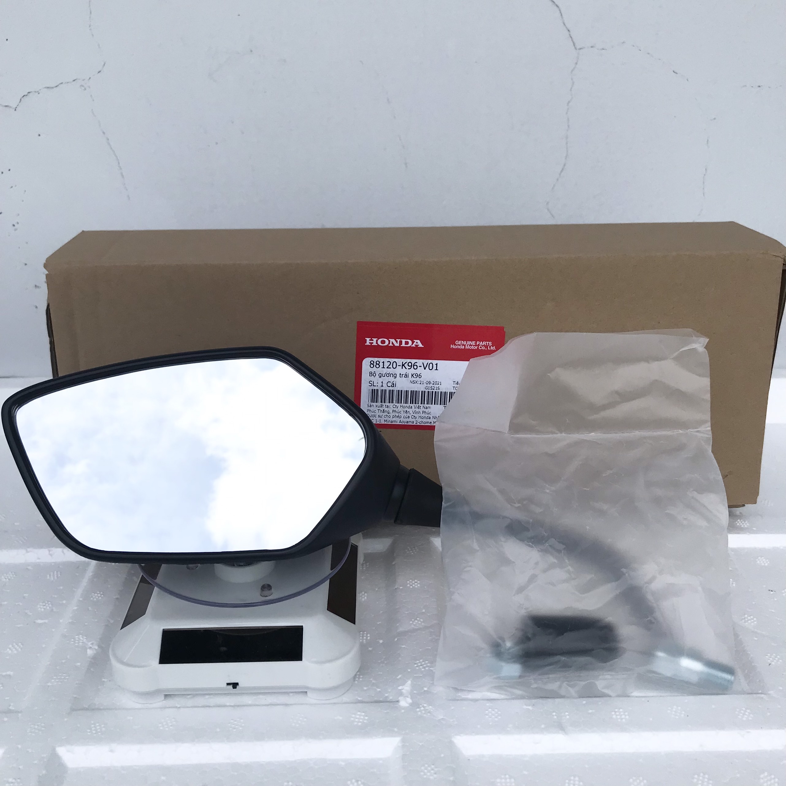 Gương kính chiếu hậu TRÁI PCX 2018-2021, GƯƠNG TRÁI PCX, GƯƠNG CHIẾU HẬU PCX