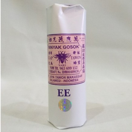 (FREE BUBBLE WRAP) MINYAK TAWON EE 60ML / MINYAK TAWON GOSOK URUT PIJAT - ZEE1