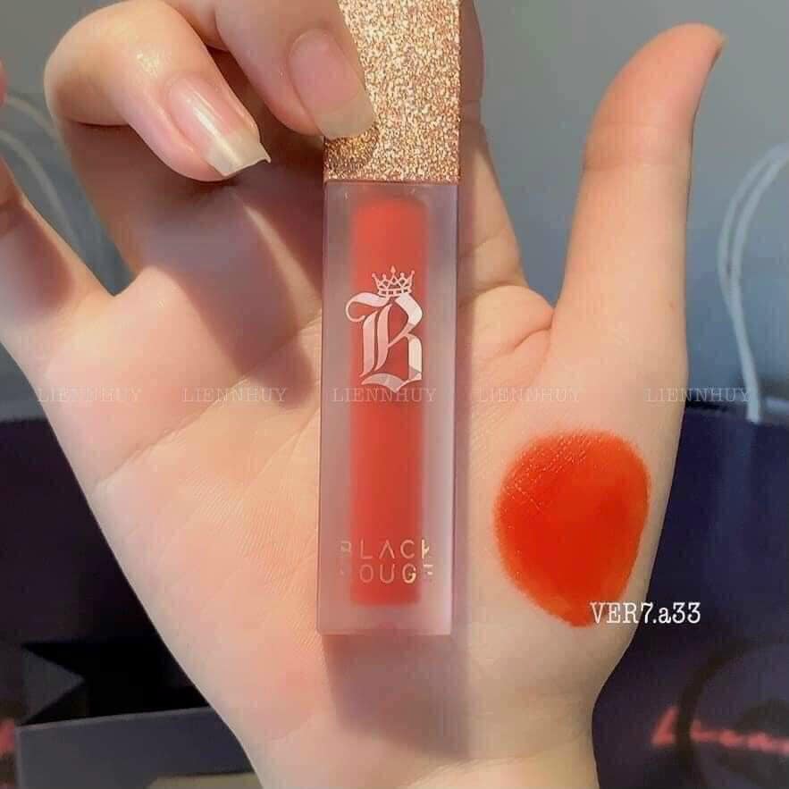 Son Kem Black Rouge A33 Đỏ Cam