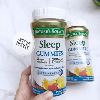Nature’s Bounty Sleep Gummies kẹo dẻo hỗ trợ giấc ngủ