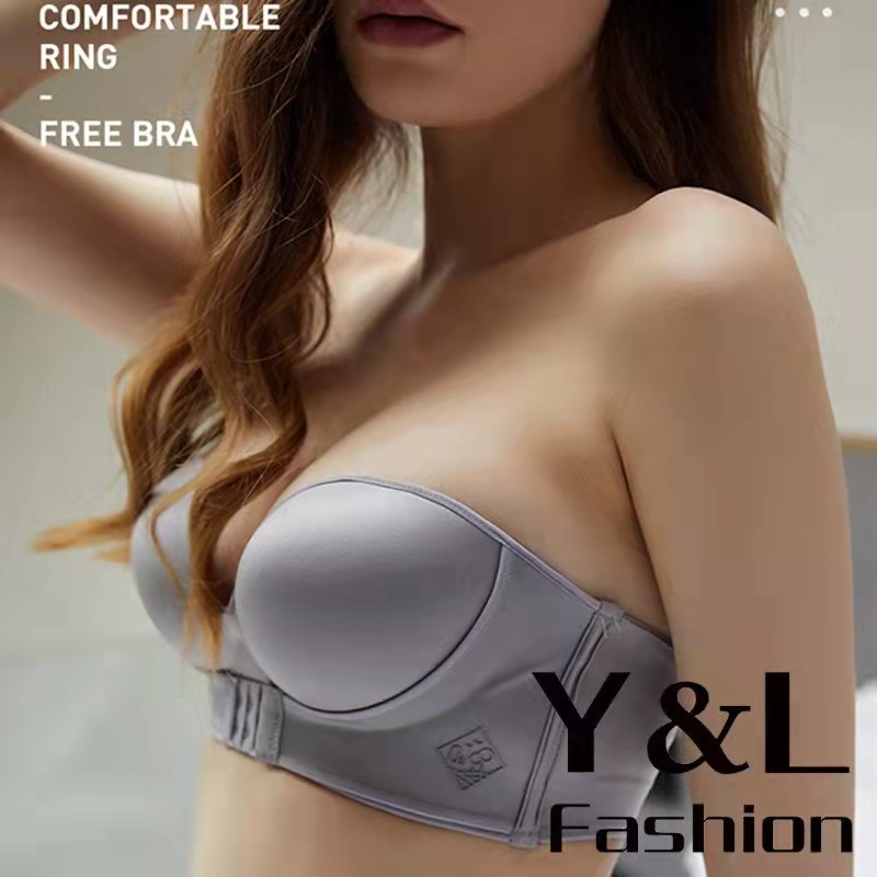 Abma Fashion Stripe Underwear Seamless Wireless Soft Women's Bra  Comfortable Push Up Lingerie Bras