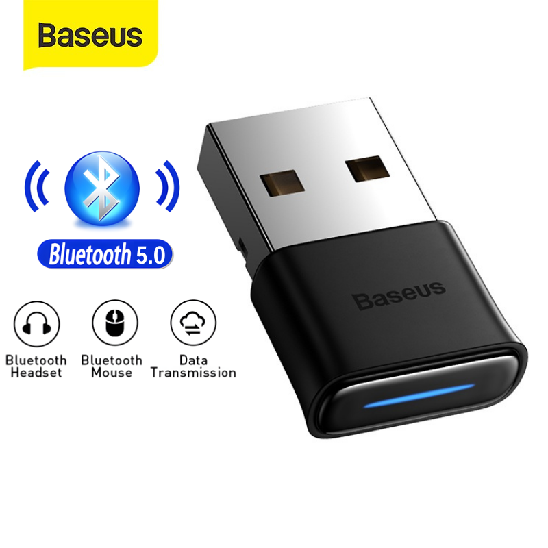Bộ chuyển đổi usb thu phát bluetooth 5.0 Baseus - usb adapter không dây cho chuột bàn phím âm thanh máy tính ...