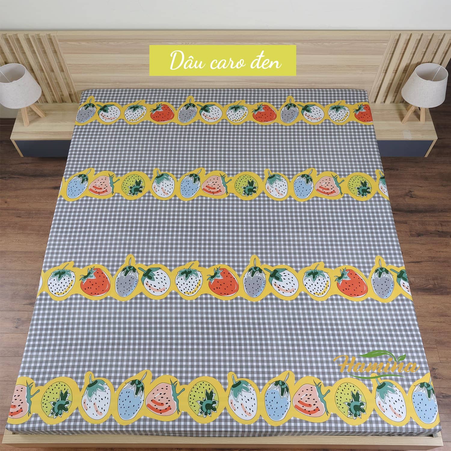 Ga chống thấm cho nệm dày 20cm- ga chống thấm cotton Hamina