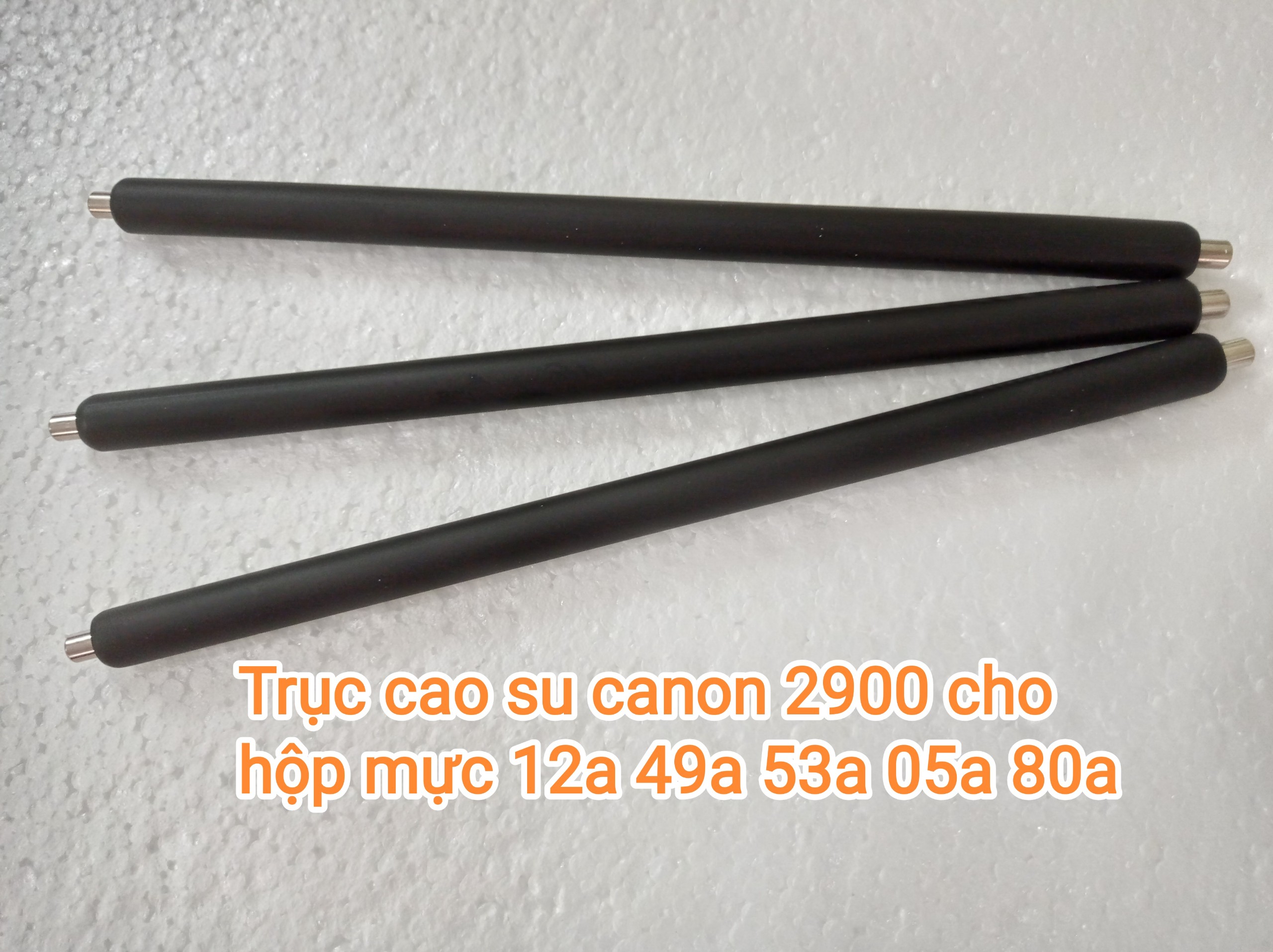 Trục cao su sạc canon 2900 hộp mực 12a 49a 53a 05a 80a loại tốt