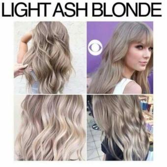 Thuốc Nhuộm Tóc Màu Xám Khói Tự Nhuộm 8/11 Light Ash Blonde Hair Dye Cream