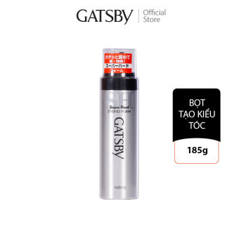 Gôm xịt tạo kiểu tóc GATSBY SET & KEEP SPRAY SUPER HARD N 180g