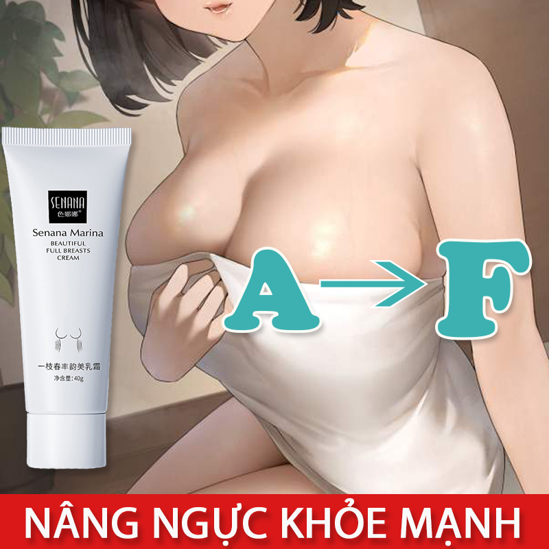 Kem nâng ngực Kem nở ngực tự nhiên Ngực trở nên lớn hơn 40g Nở ngực nhanh chóng ngăn ngừa chảy xệ giúp vùng ngực khỏe mạnh kem chăm sóc cơ thể massage nở ngực