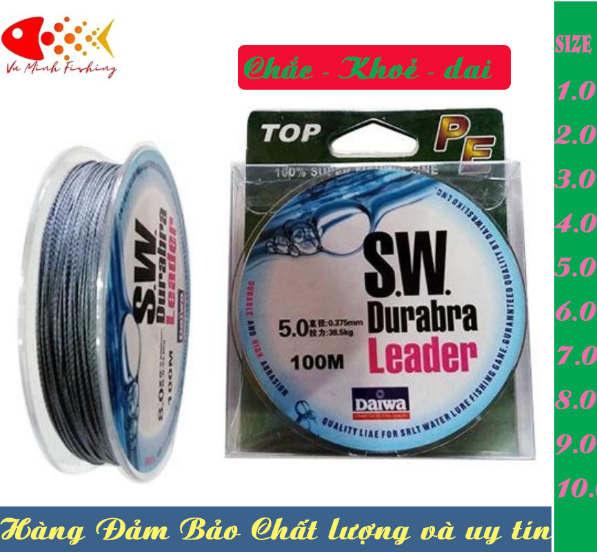 Dây dù câu cá daiwa sw siêu bền
