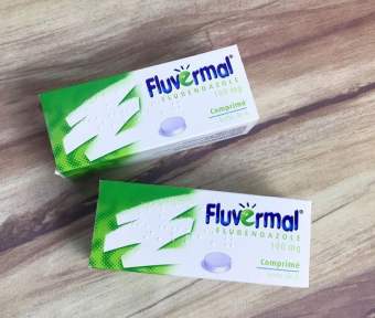 THUỐC TẨY GIUN Pháp FLUVERMAL Viên nén Hộp 6 viên