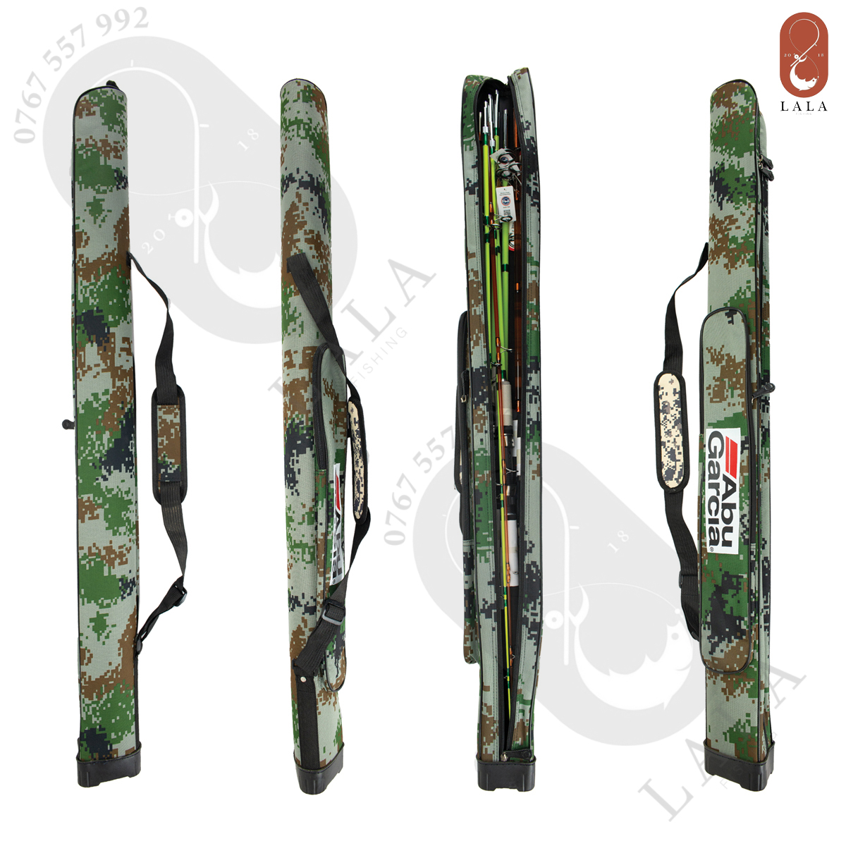 [HCM]Bao cần cứng đựng cần Abu Garcia 1 ngăn / Túi đựng cần câu cá đủ size 1m2/1m4/1m6/1m7