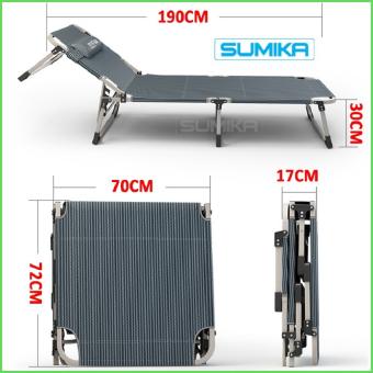 Giường xếp gấp gọn Sumika 183 Giường Thư Giản Tải trọng 450kg - Chắc chắn, tiện lợi có 5 cấp độ điều chỉnh - Bh 12 Tháng - Luôn Có Phụ Kiện Thay Thế