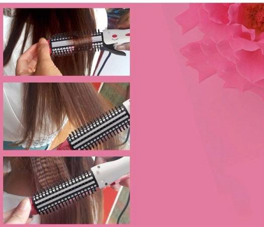 Máy uốn duỗi bấm mini tóc 3 trong 1