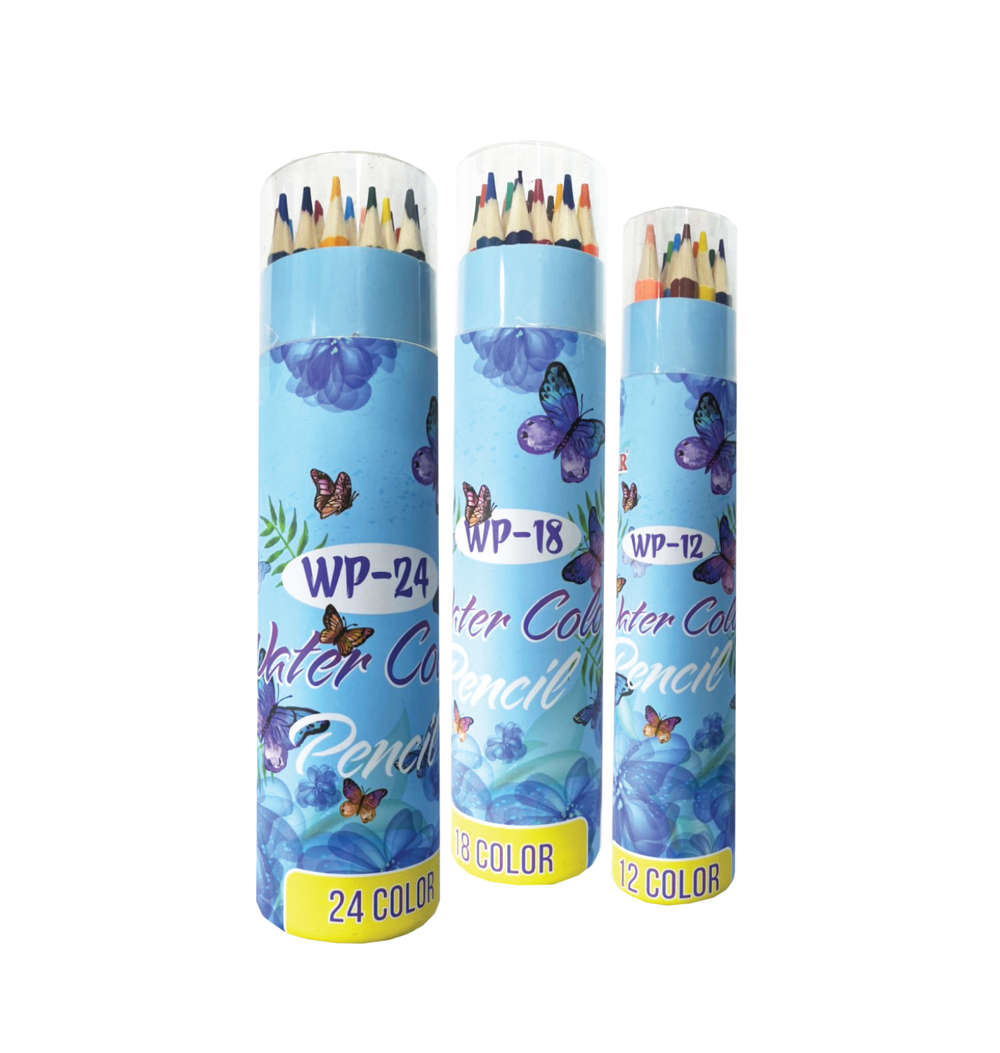 Lon bút chì 24 màu gstar wp-24