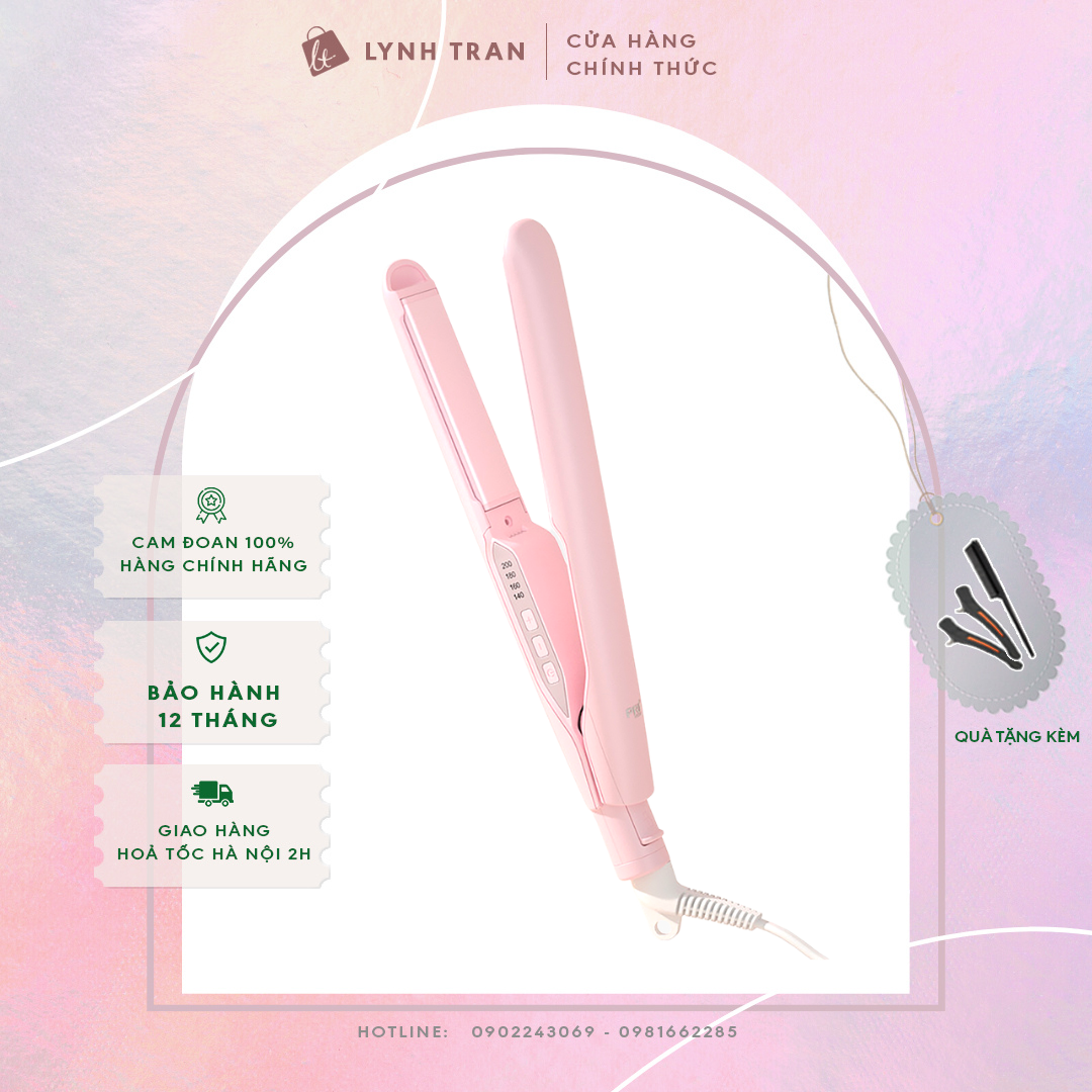 Máy là cụp Ion bản khoá Pritech®