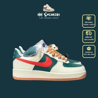 Giày AF1 GC xanh đỏ nam nữ - Giày thể thao sneaker nam nữ AF1 GC hot hit 2022 Full Box