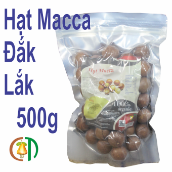 500g Hạt macca Đắc Lắc loại 1 [date mới, nhân trắng, giòn, ngon]